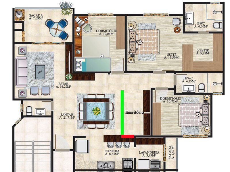 APARTAMENTO - CENTRO 38