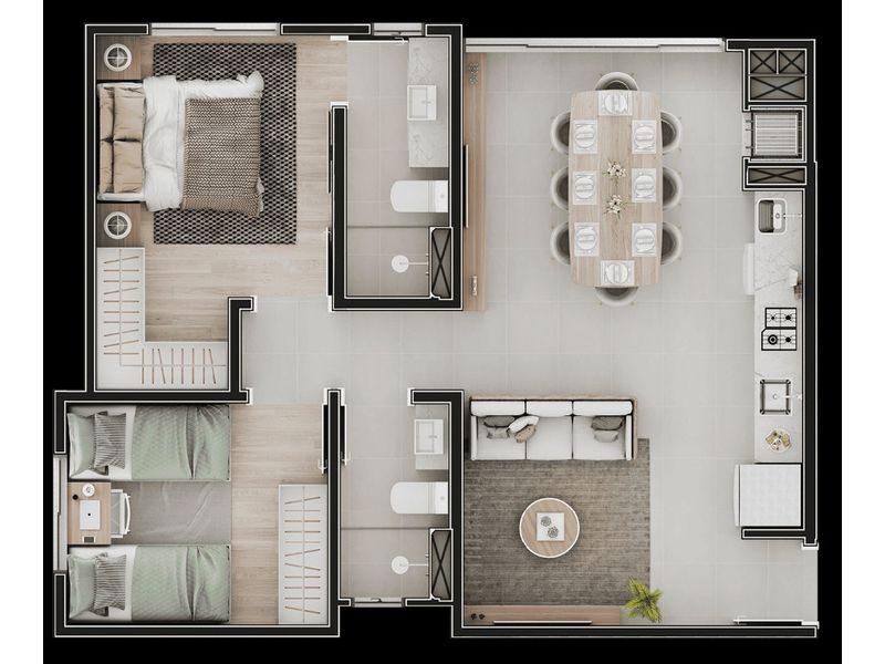 APARTAMENTO - PALMITAL 8