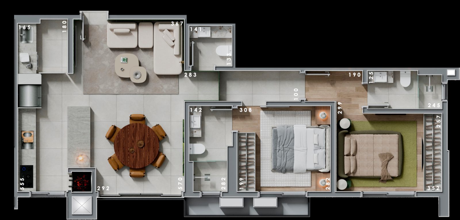 APARTAMENTO À VENDA NO BAIRRO JARDIM ITÁLIA EM CHAPECÓ SC 5