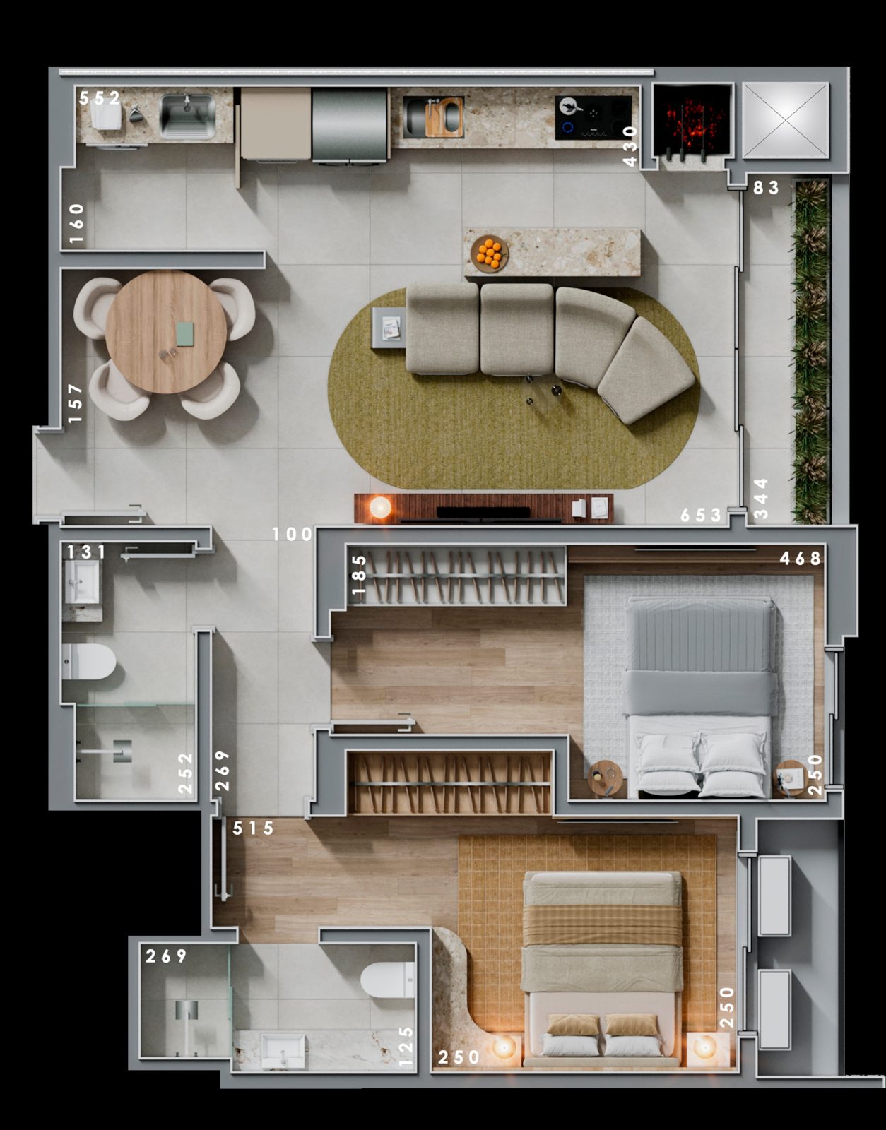 APARTAMENTO À VENDA NO BAIRRO JARDIM ITÁLIA EM CHAPECÓ SC 6