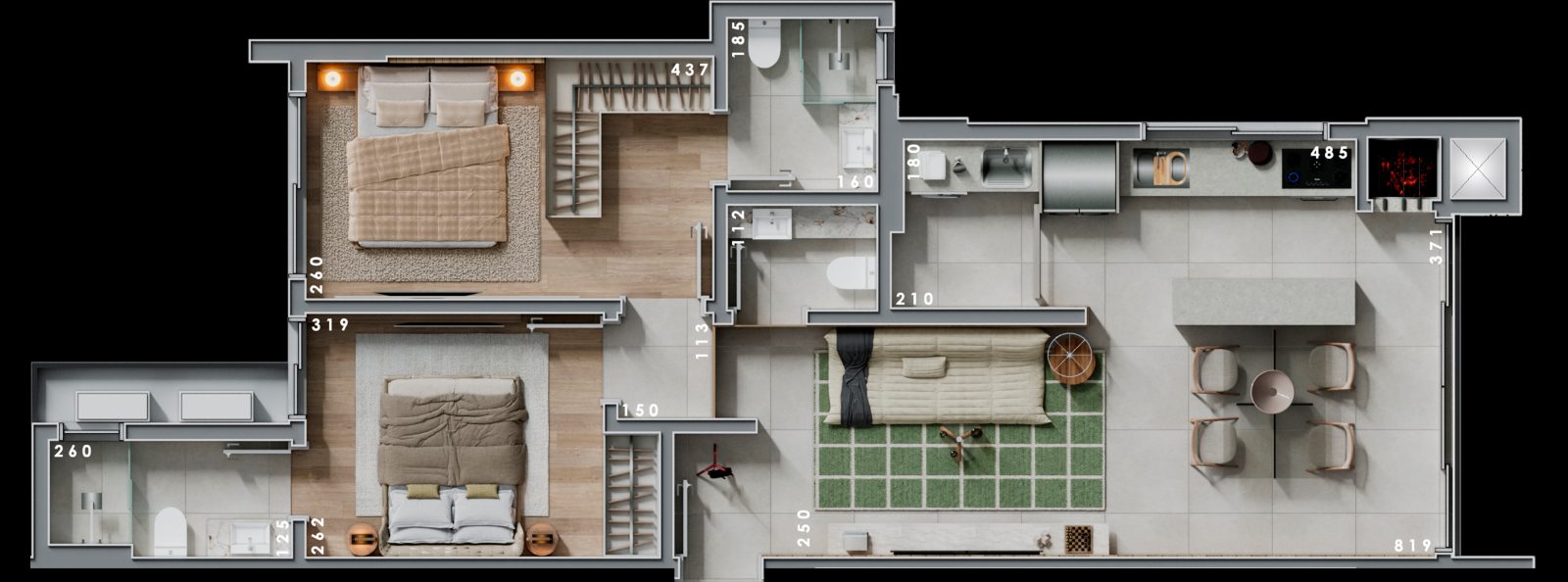 APARTAMENTO À VENDA NO BAIRRO JARDIM ITÁLIA EM CHAPECÓ SC 7