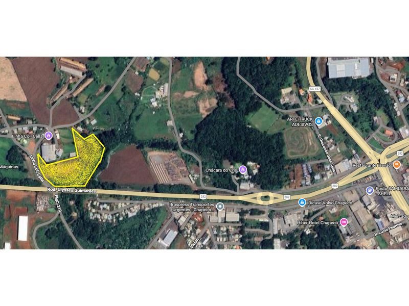 ÁREA COMERCIAL - LINHA COLÔNIA CELLA 5